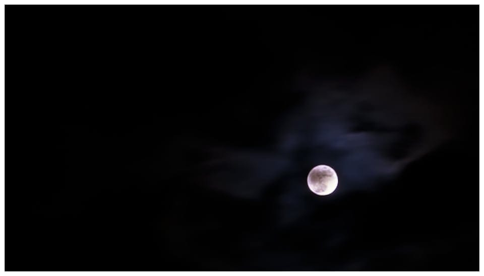 Photography of the full moon